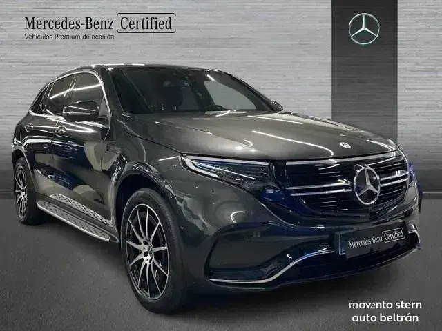 Usado Mercedes EQC400 300 kW (408 CV) 2023 Gris SUV