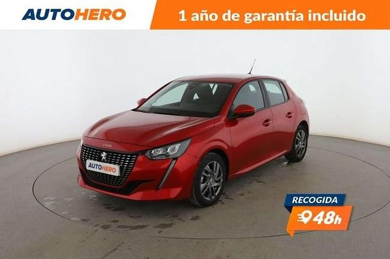 Rojo Usado 2021 Peugeot 208 Active Utilitario | 11.904 € (Precio justo) - Imagen 1/3