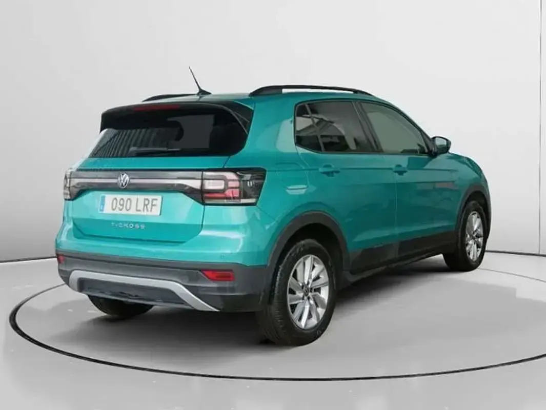 Usado VW T-Cross Advance 95 CV (69 kW) 2021 Azul SUV
