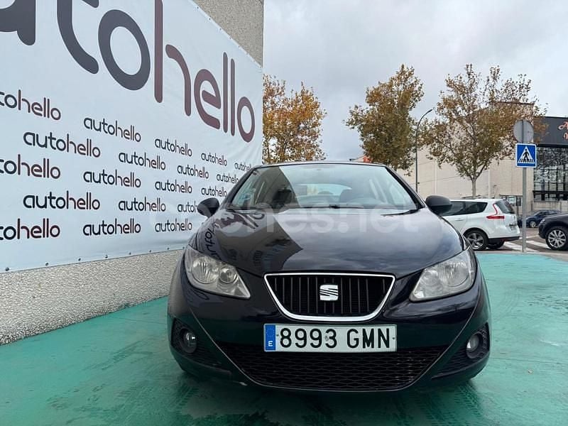 Usado Seat Ibiza Style 90 CV (66 kW) 2009 Negro Berlina