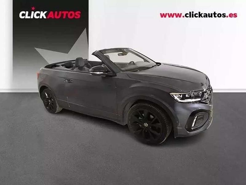 Usado VW T-Roc Cabriolet R-line 151 CV (111 kW) 2022 Gris Descapotable