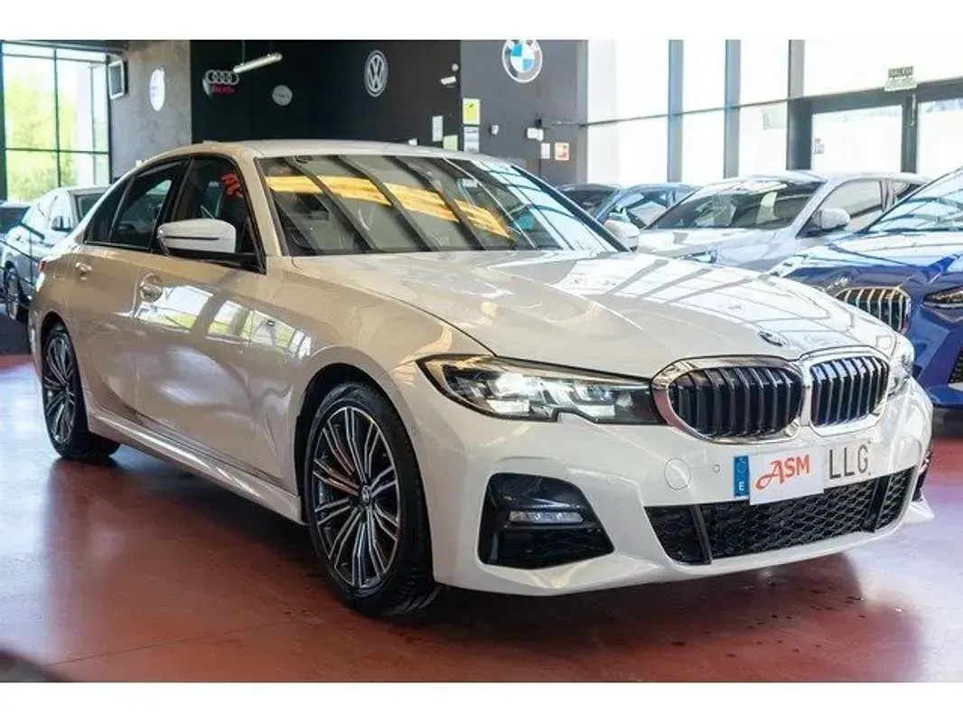 Usado BMW 318 Shadowline 150 CV (110 kW) 2020 Blanco Berlina
