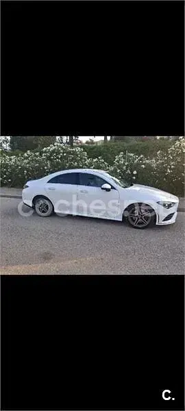 Usado Mercedes CLA220 177 CV (130 kW) 2019 Blanco Coupe
