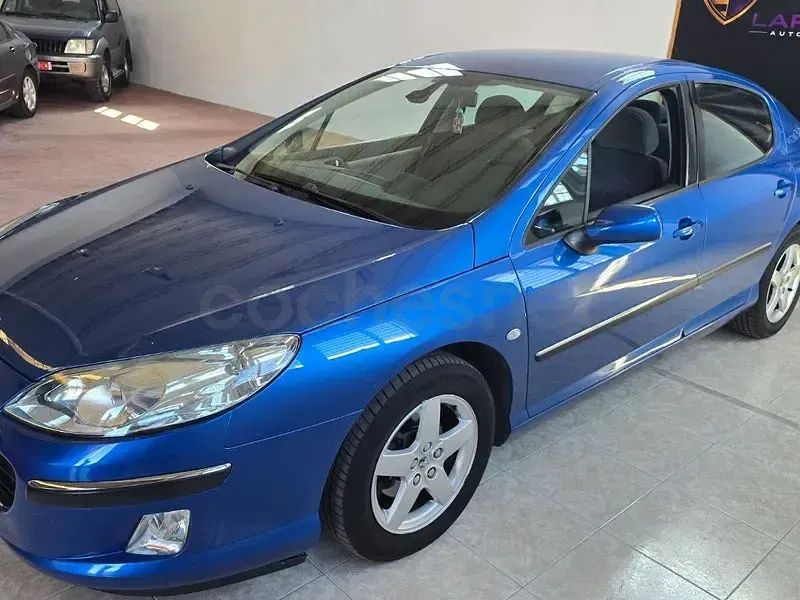 Usado Peugeot 407 137 CV (100 kW) 2005 Azul Berlina