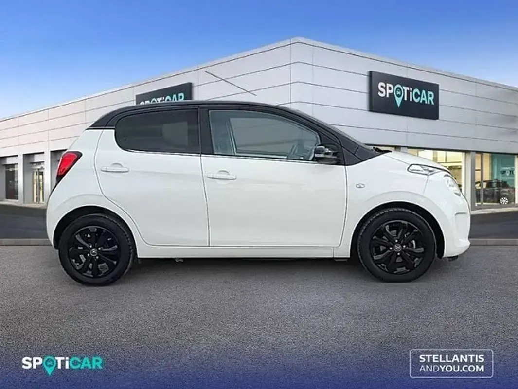 Usado Citroën C1 Origins 72 CV (52 kW) 2019 Blanco Utilitario