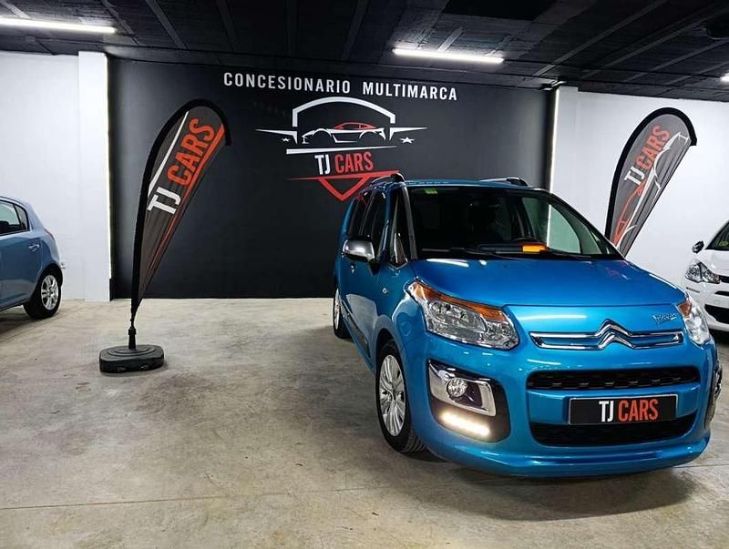 Usado Citroën C3 Picasso Tonic 92 CV (67 kW) 2014 Azul Monovolumen