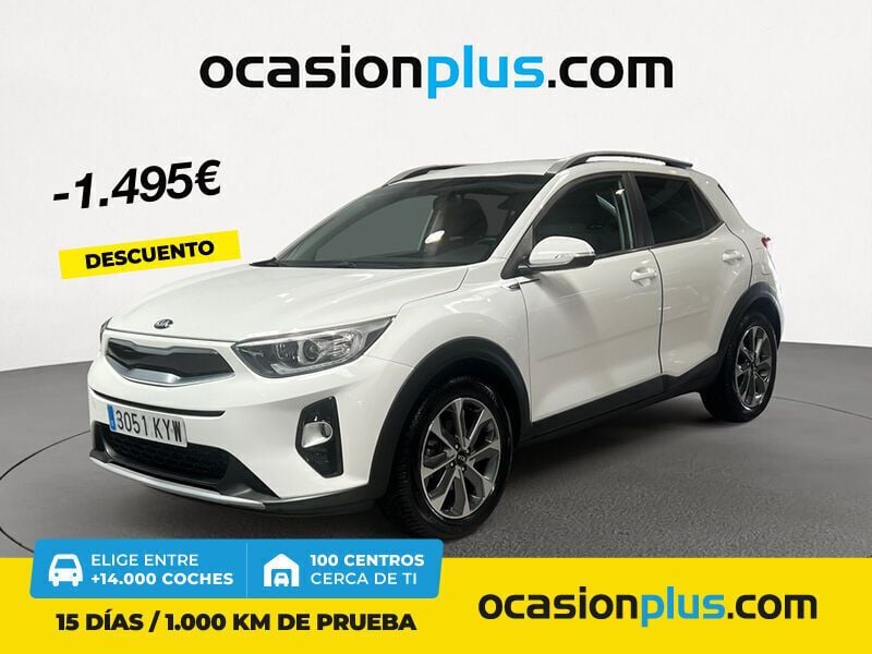 Blanco Usado 2019 Kia Stonic SUV | 16.450 € (Precio justo) - Imagen 1/4