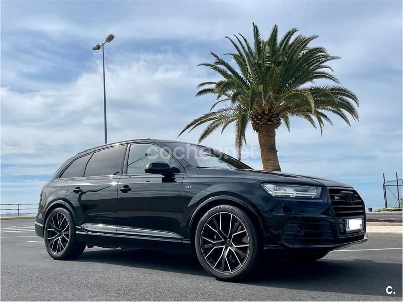 Usado Audi SQ7 435 CV (319 kW) 2017 Negro SUV