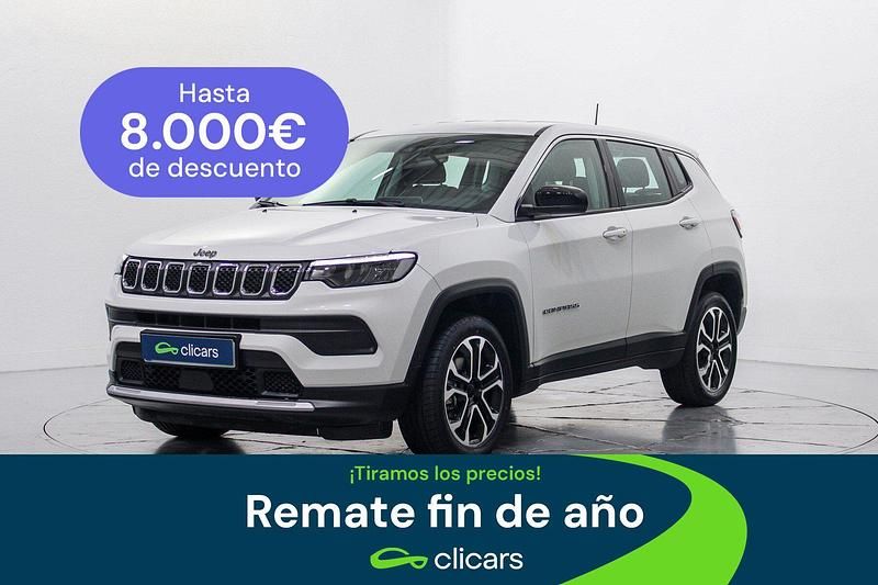 Blanco Usado 2024 Jeep Compass Altitude SUV | 26.990 € (Precio justo) - Imagen 1/4