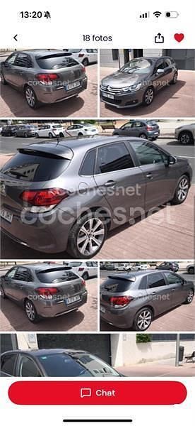 Usado Citroën C4 Feel 110 CV (80 kW) 2015 Gris / plata Berlina