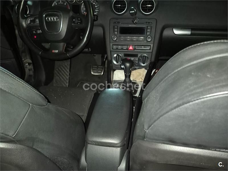 Usado Audi A3 Ambition 140 CV (102 kW) 2007 Negro Berlina