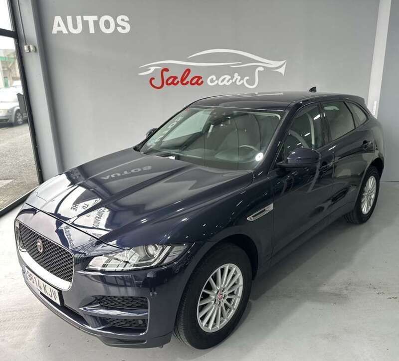 Usado Jaguar F-Pace Pure 241 CV (177 kW) 2018 Azul SUV