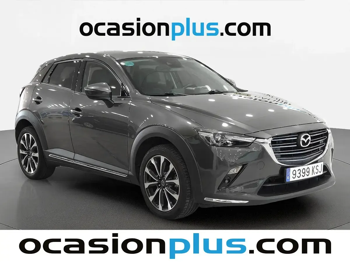 Usado Mazda CX-3 121 CV (88 kW) 2018 Gris SUV
