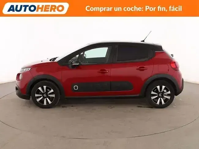 Usado Citroën C3 Feel 82 CV (60 kW) 2019 Rojo Utilitario