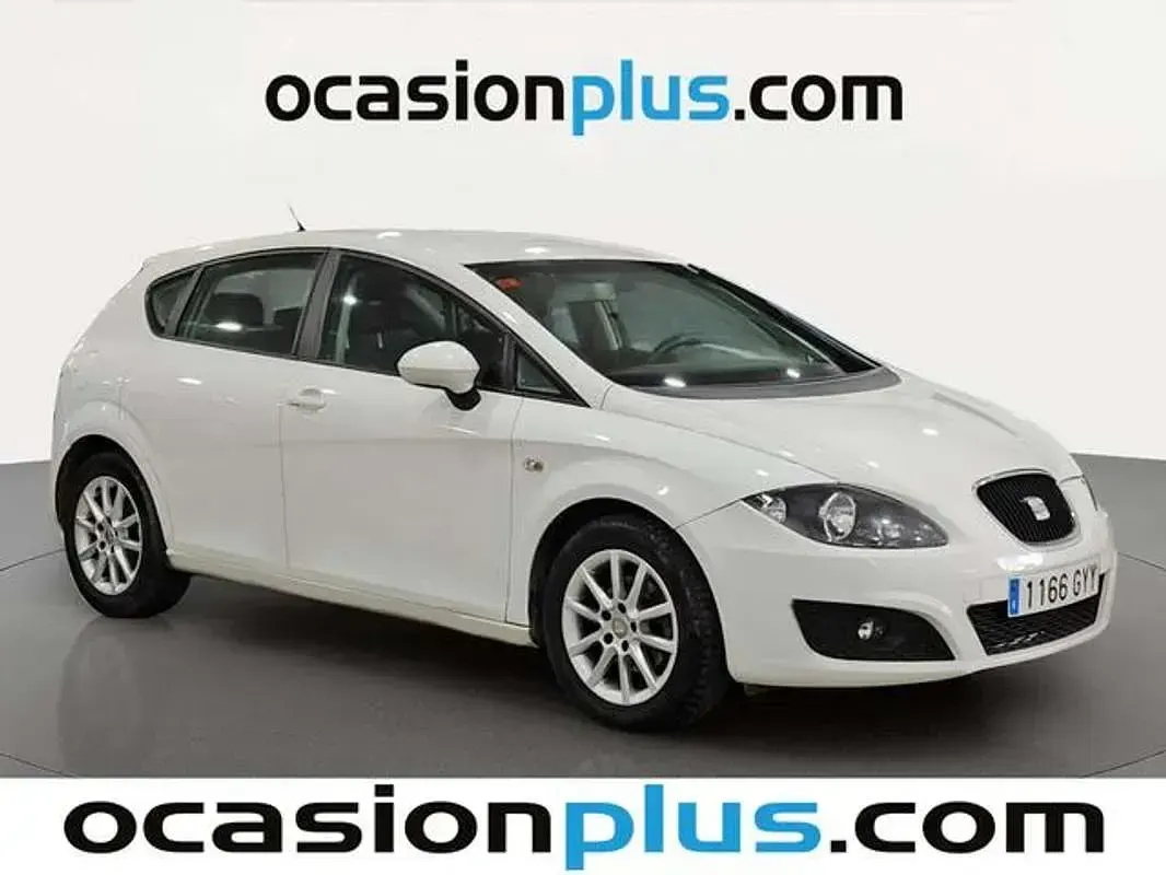Usado Seat Leon Style 105 CV (77 kW) 2010 Blanco Utilitario