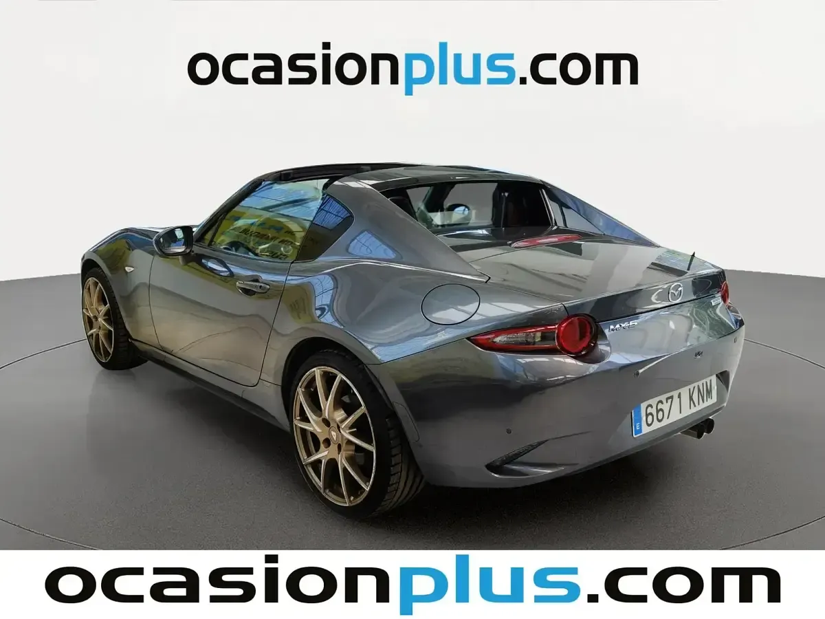 Usado Mazda MX5 132 CV (97 kW) 2018 Gris Descapotable