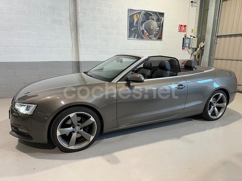Gris / plata Usado 2013 Audi A5 Cabriolet S-Line Descapotable | 17.990 € (Precio justo) - Imagen 1/4
