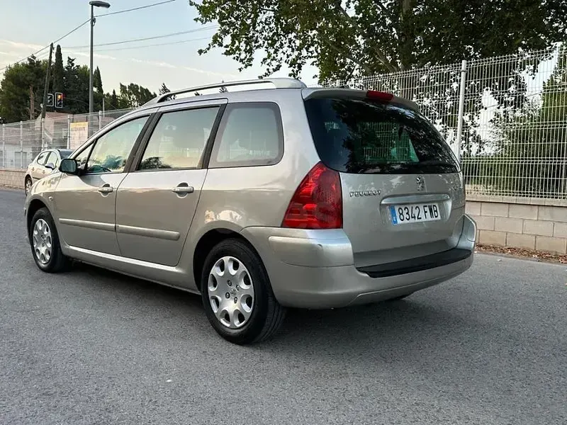 Usado Peugeot 307 90 CV (66 kW) 2007 Gris / plata Familiar