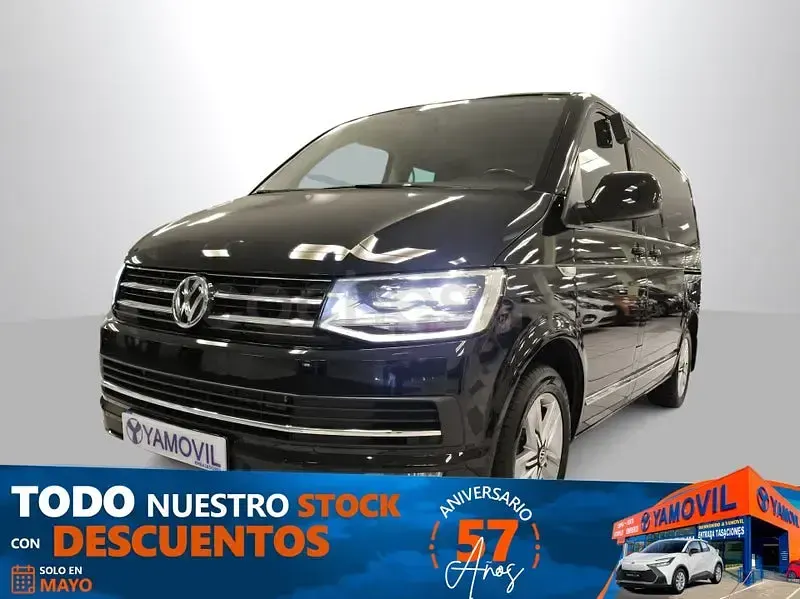 Usado VW Multivan 150 CV (110 kW) 2020 Negro Monovolumen