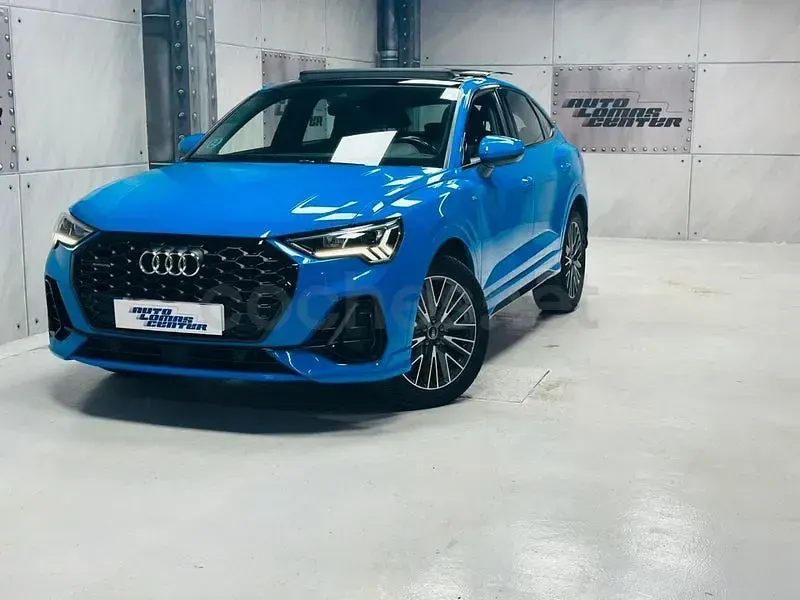 Usado Audi Q3 Sportback S-Line 150 CV (110 kW) 2022 Azul SUV