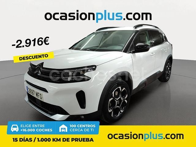 Blanco Usado 2023 Citroën C5 Aircross Feel SUV | 21.300 € (Un poco caro) - Imagen 1/4