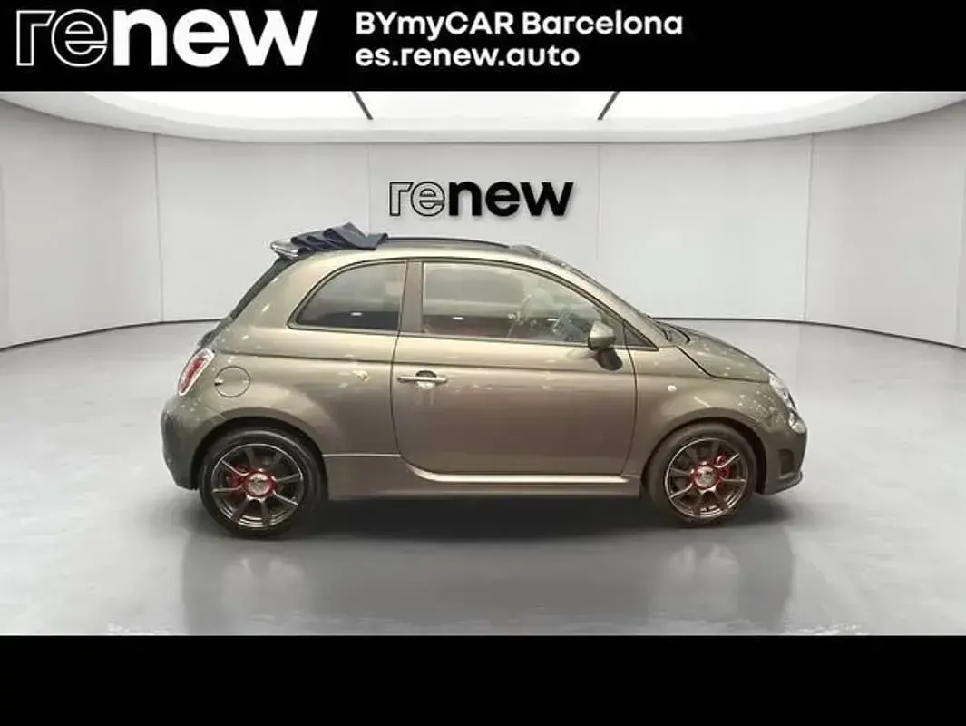 Usado Abarth 500C 140 CV (102 kW) 2015 Gris Descapotable