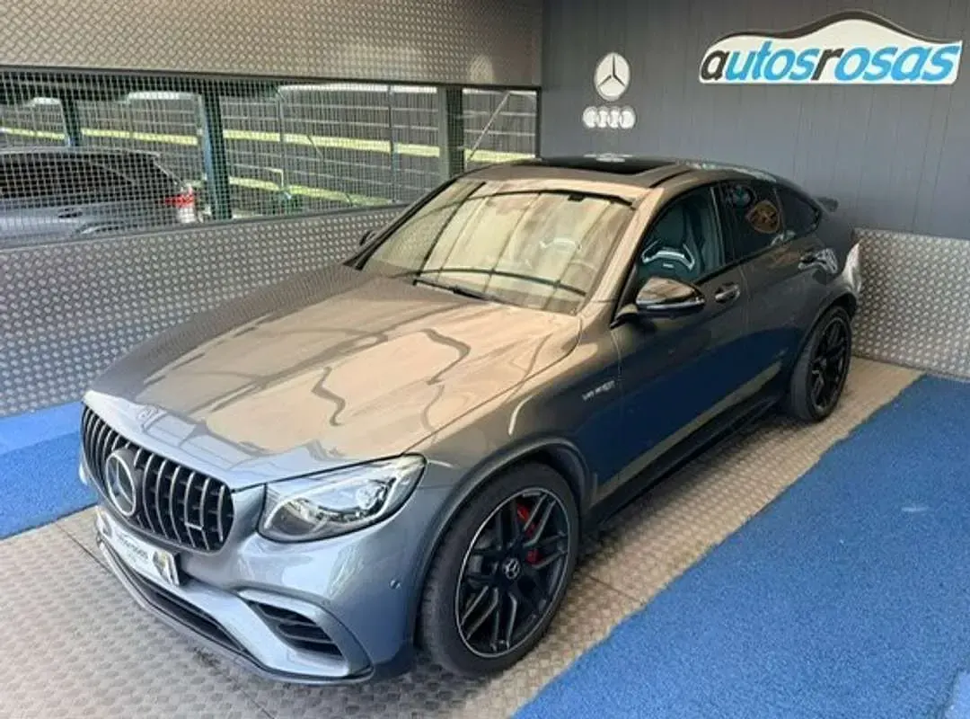 Usado Mercedes GLC63 AMG AMG 510 CV (375 kW) 2018 Gris SUV
