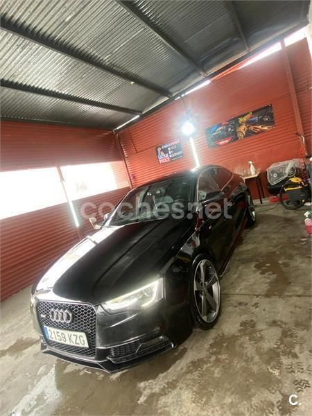 Negro Usado 2016 Audi A5 Sportback S-Line Berlina | 21.500 € (Caro) - Imagen 1/4