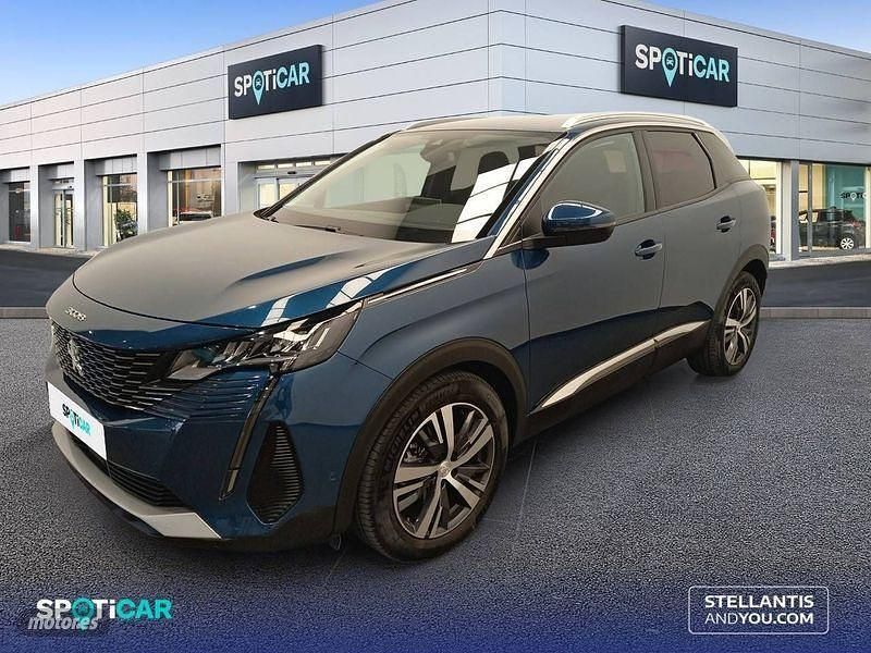 Azul Usado 2024 Peugeot 3008 Allure SUV | 19.990 € (Precio justo) - Imagen 1/4