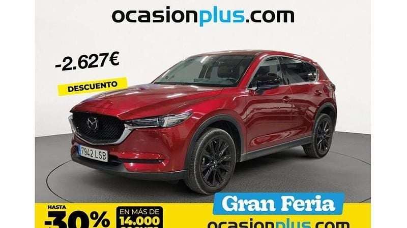 Rojo Usado 2021 Mazda CX-5 Homura-Line SUV | 26.000 € (Precio justo) - Imagen 1/4