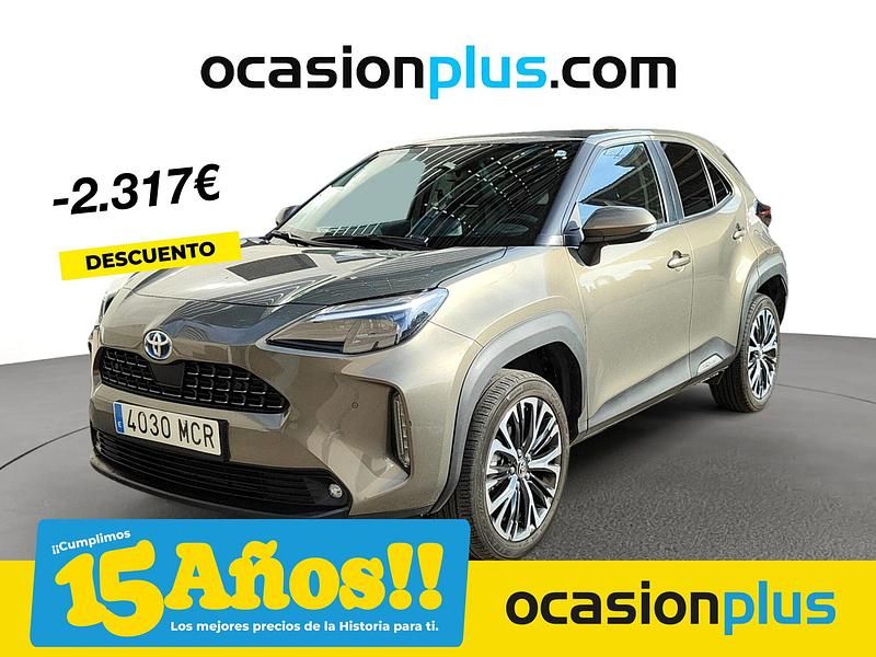 Marrón Usado 2022 Toyota Yaris Hybrid Plus Recogida | 25.490 € (Un poco caro) - Imagen 1/4