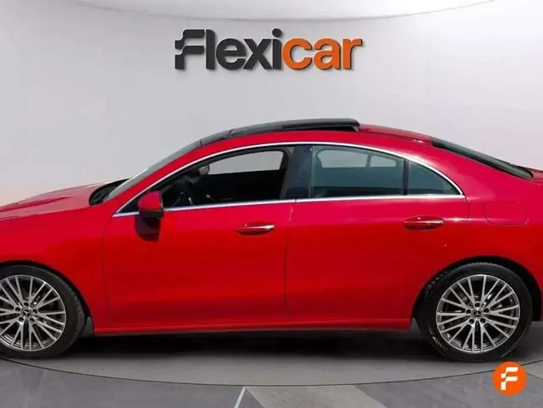Usado Mercedes CLA200 150 CV (110 kW) 2019 Rojo Coupe