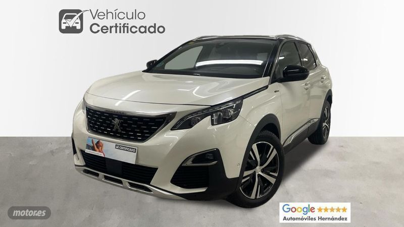 Blanco Usado 2018 Peugeot 3008 GT-line SUV | 19.480 € (Caro) - Imagen 1/4