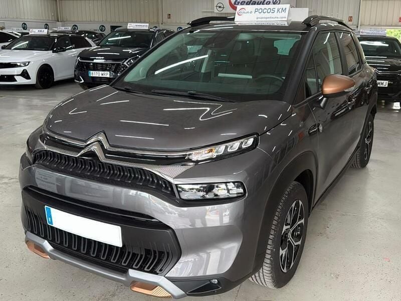 Gris Usado 2023 Citroën C3 Aircross PureTech SUV | 15.500 € (Precio justo) - Imagen 1/4