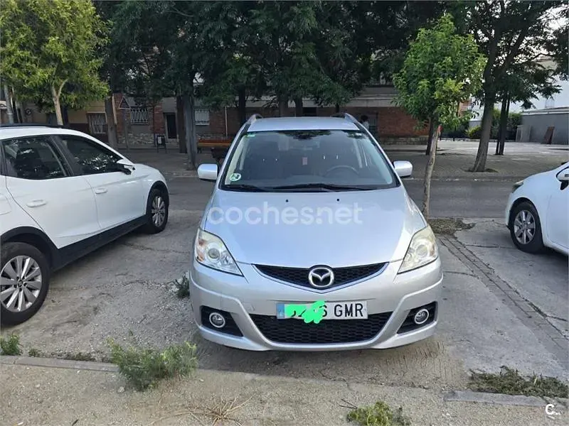 Käytetty Mazda 5 Style 110 HP (80 kW) 2009 Harmaa Tila-auto