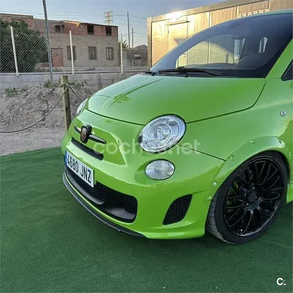Usado Abarth 595 140 CV (102 kW) 2016 Verde Berlina
