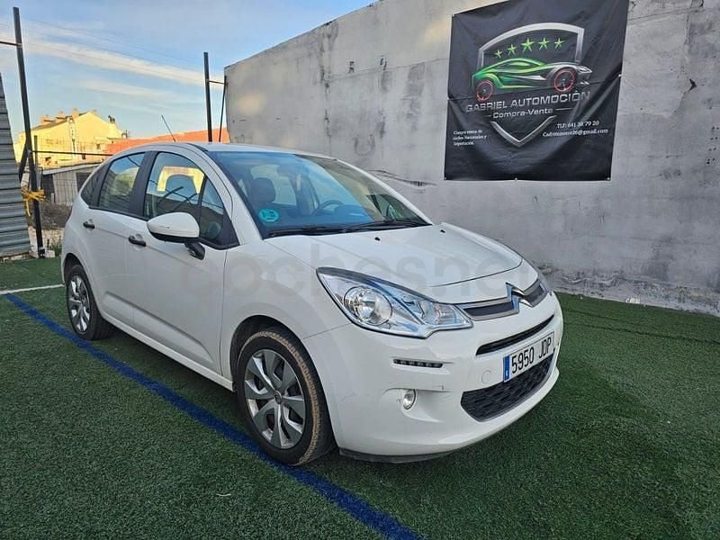 Usado Citroën C3 Feel 82 CV (60 kW) 2015 Blanco Berlina