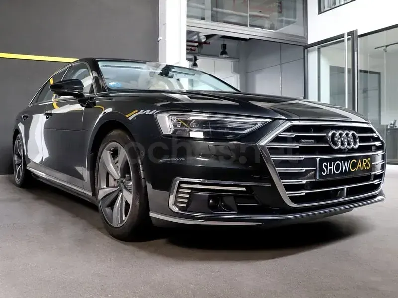 Usado Audi A8 449 CV (330 kW) 2021 Negro Berlina
