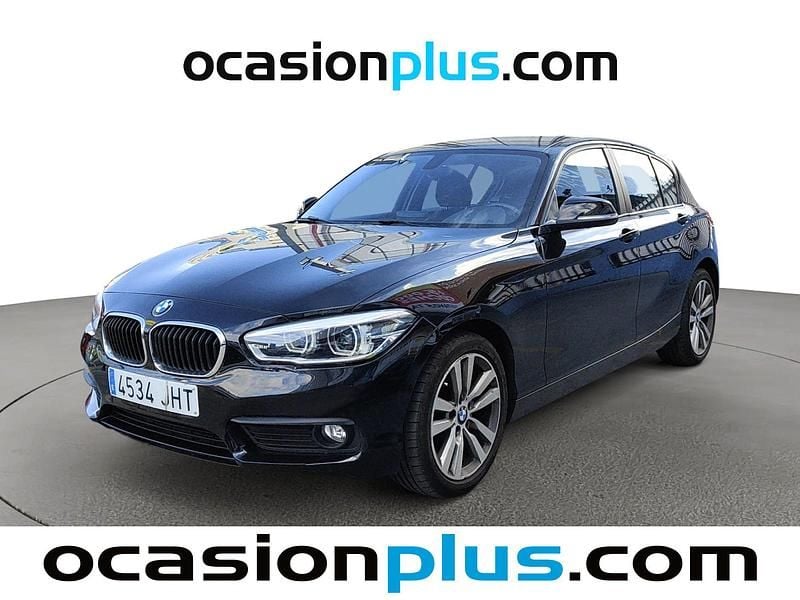 Negro Usado 2015 BMW 116 Utilitario | 11.350 € (Buen precio) - Imagen 1/4