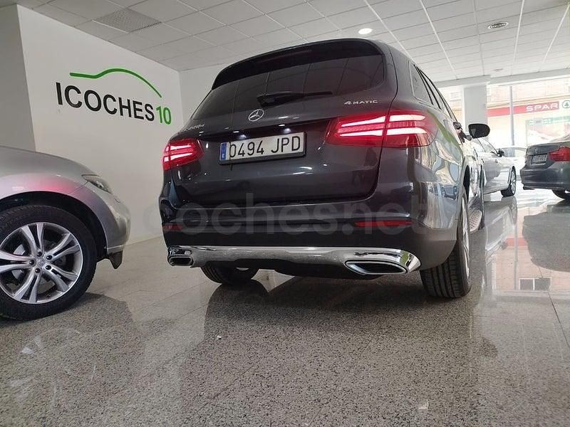 Usado Mercedes GLC220 Exclusive 170 CV (125 kW) 2016 Gris / plata SUV