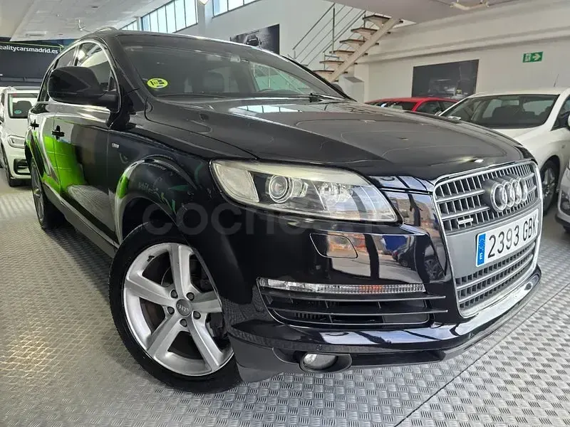 Usado Audi Q7 S-Line 240 CV (176 kW) 2008 Negro SUV
