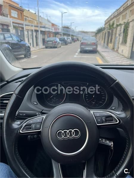 Usado Audi Q3 Design 150 CV (110 kW) 2017 Gris / plata SUV