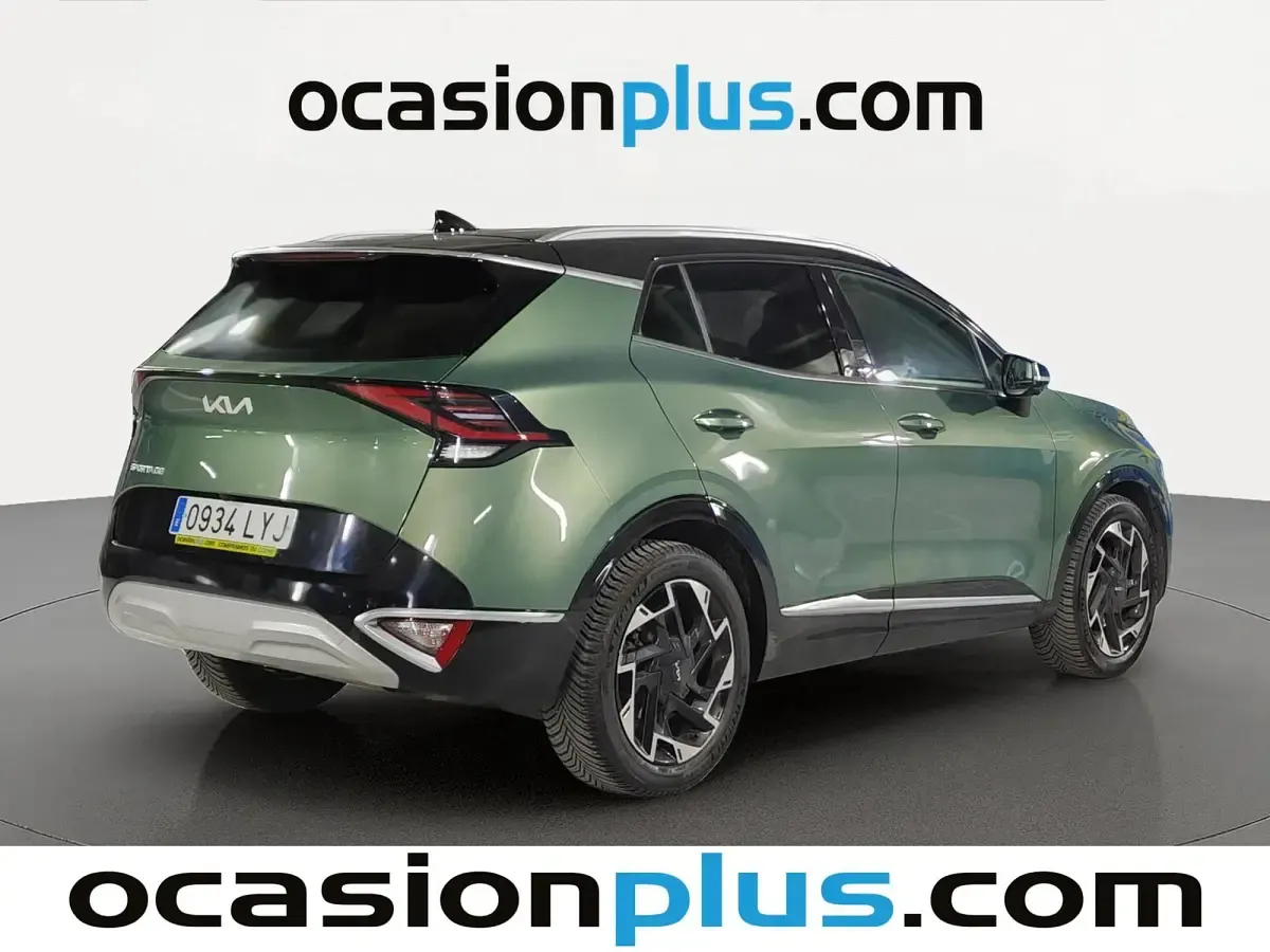 Usado Kia Sportage 152 CV (111 kW) 2022 Verde SUV