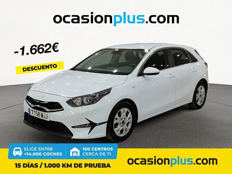 Blanco Usado 2023 Kia Ceed Berlina | 18.290 € (Precio justo) - Imagen 1/4