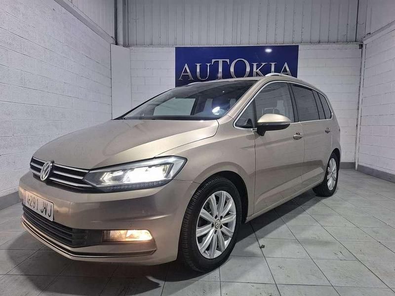 Gris Usado 2016 VW Touran Advance Monovolumen | 15.800 € (Un poco caro) - Imagen 1/4
