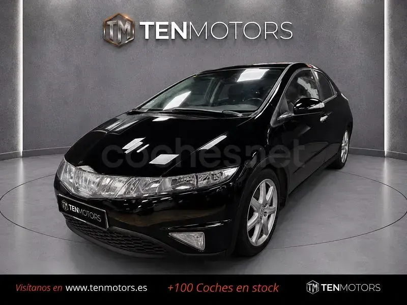 Usado Honda Civic Comfort 140 CV (102 kW) 2008 Negro Berlina