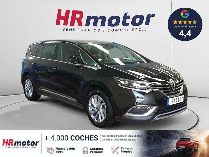 Usado Renault Espace Life 131 CV (96 kW) 2016 Negro Monovolumen