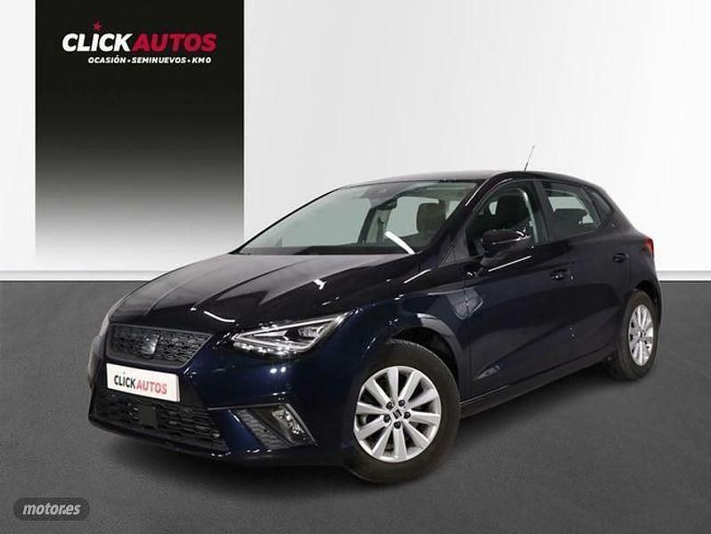 Usado Seat Ibiza Style 110 CV (80 kW) 2022 Azul Berlina