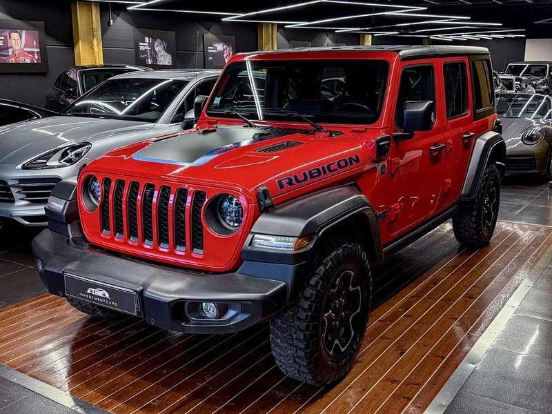 Usado Jeep Wrangler Unlimited Rubicon 381 CV (280 kW) 2024 Rojo SUV