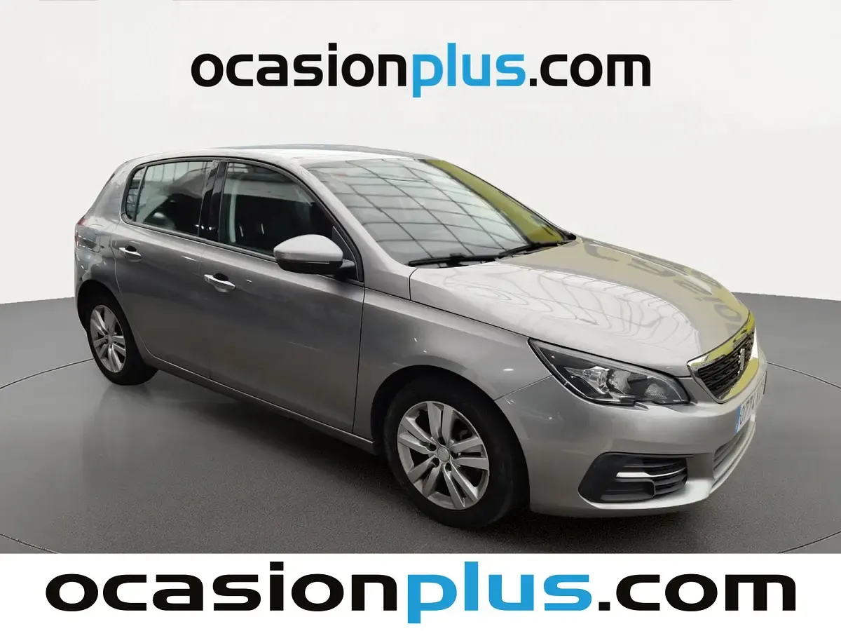 Usado Peugeot 308 Active 120 CV (88 kW) 2017 Gris Utilitario
